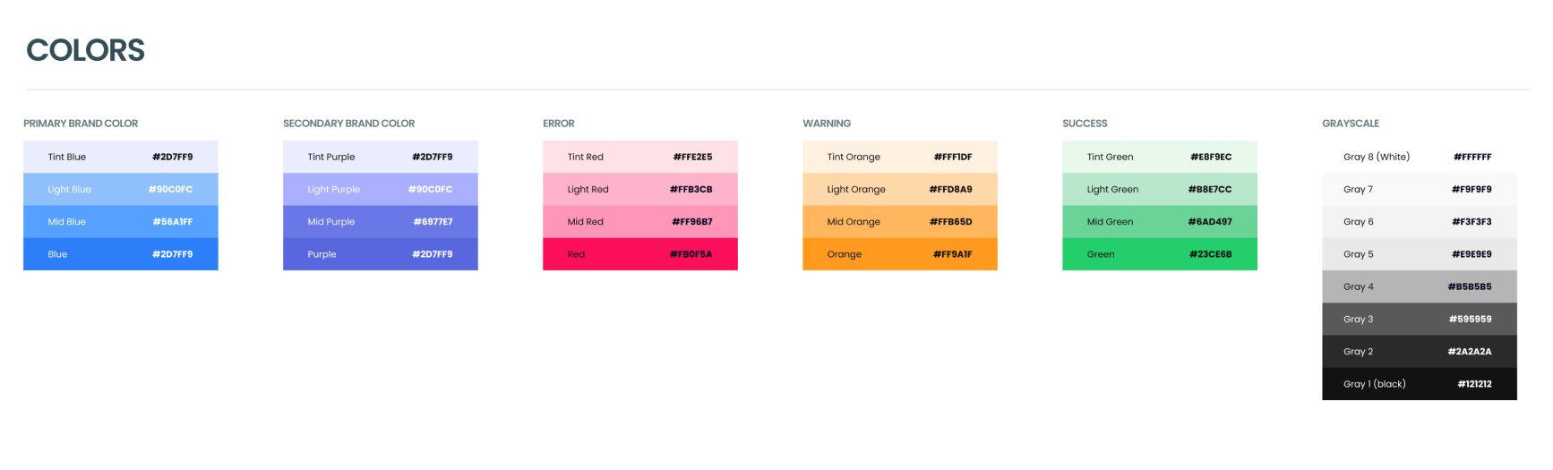 Boddle Color Styles